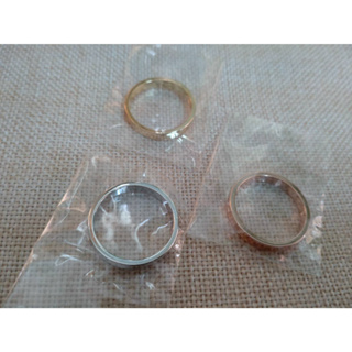 二手-ECO簡約三色單環 絲巾釦/絲巾環(金/銀/玫瑰金，拆售一個40元)