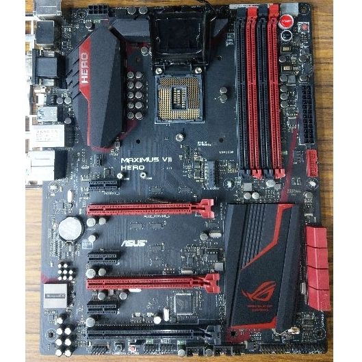 ASUS 華碩MAXIMUS VII HERO 1150腳位/Z97/電競/M.2/二手良品主機板