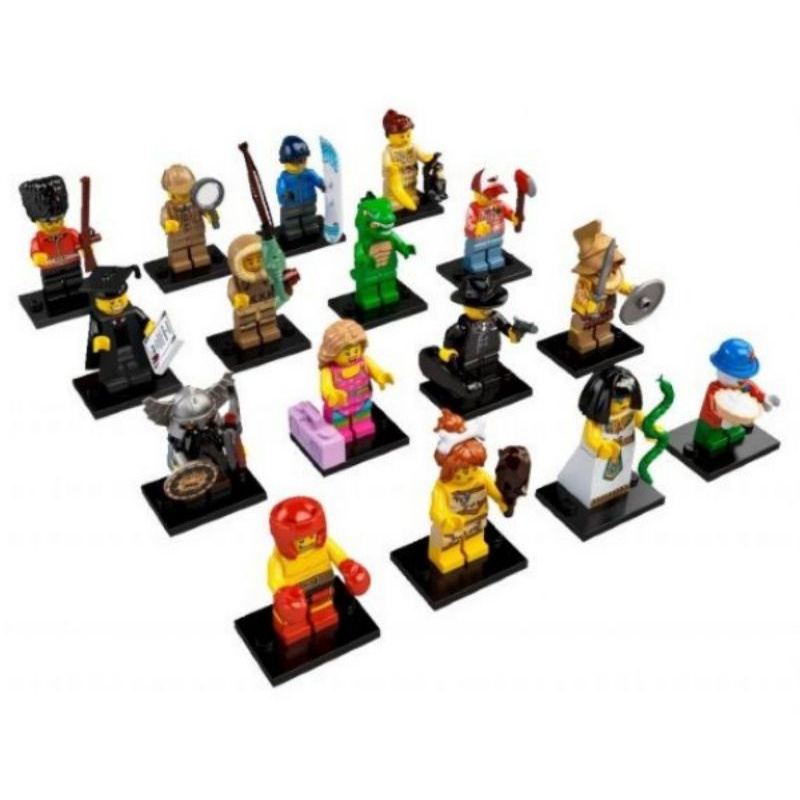 樂高 LEGO 8805 第5代 人偶包 全套16隻 全新拆封確認