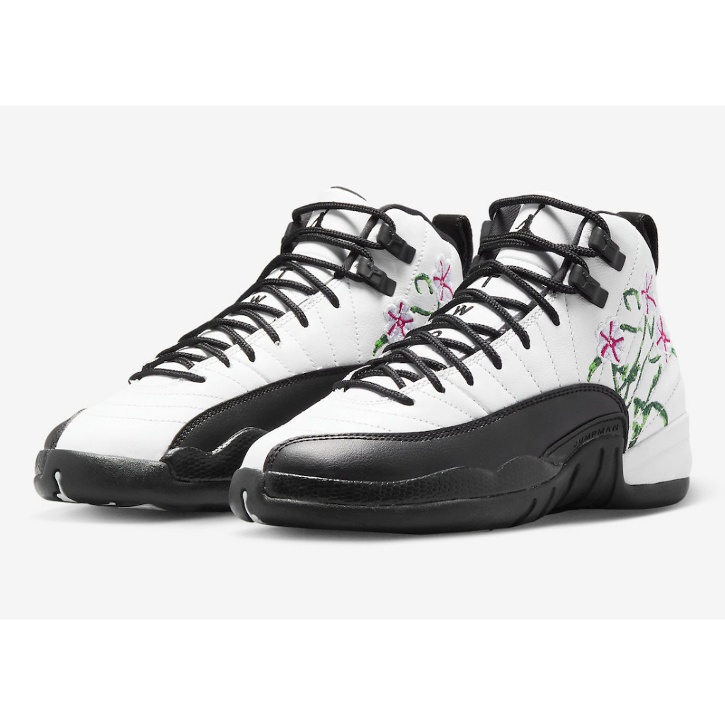 柯拔 Air Jordan 12 GS Floral DR6956-100 AJ12 花卉 籃球鞋