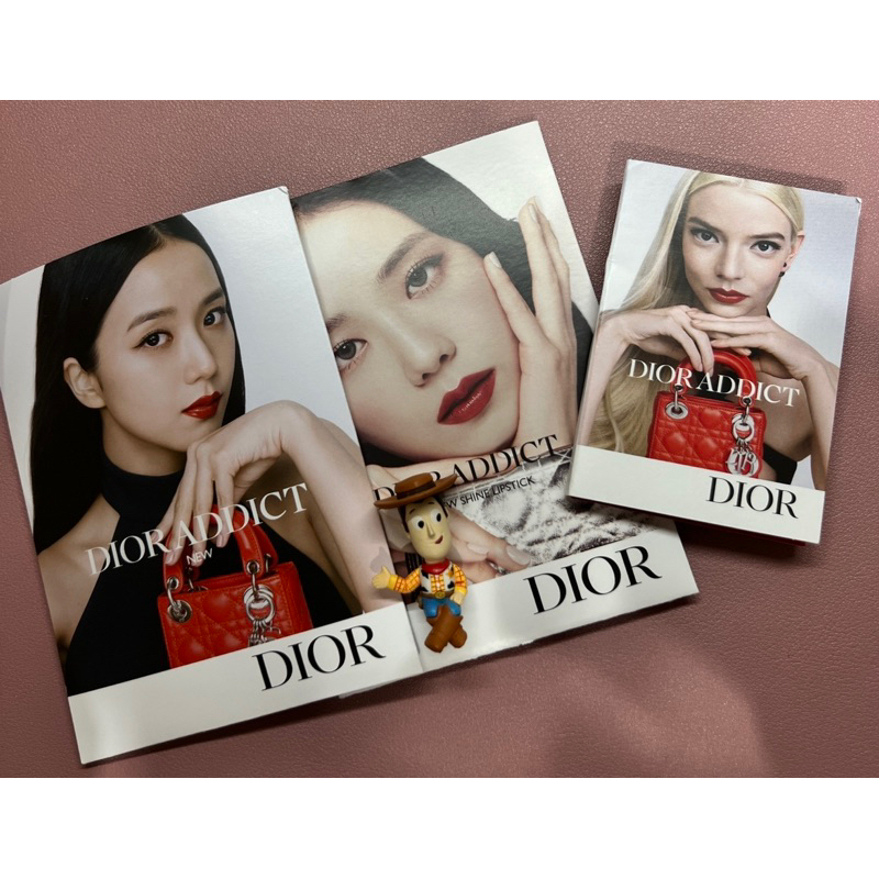 DIOR 迪奧💄癮誘唇膏試色卡Dior 8/#524/#720/#521