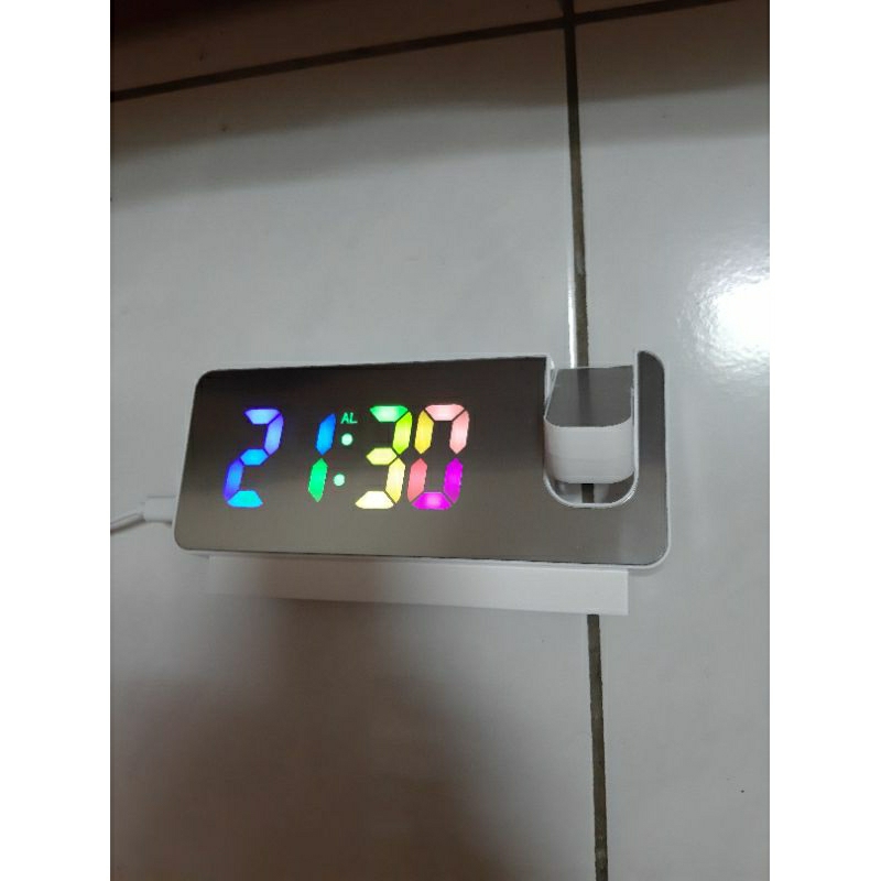LED 彩屏數字投影時鐘