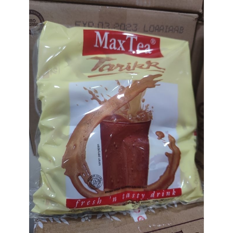 新貨到 Max Tea 印尼奶茶 美詩奶茶 印尼拉茶 泡泡奶茶 MaxTea Tarikk 沖泡奶茶