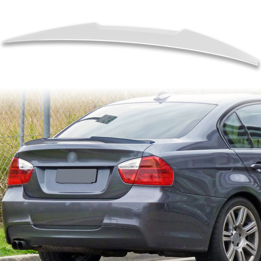 BMW 3系 E90 M4型 四門 2005-2011 噴漆完成品 ABS尾翼後擾流