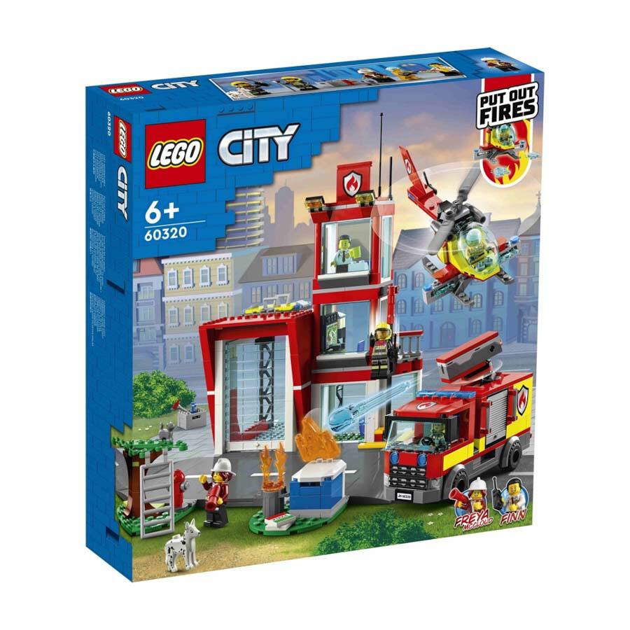 【MIKO米可手機館】樂高 LEGO 城市系列 60320 消防局 積木 正版 公司貨 全新