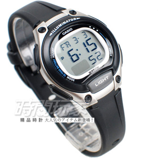 CASIO卡西歐 LW-203-1A 原價1267 10年電力 電子錶 運動錶 防水手錶 男錶 銀x黑【時間玩家】