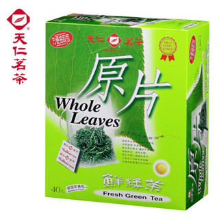 【天仁茗茶】鮮綠茶原片袋茶茶包2.8gx40入/盒裝 四季春 青茶150克 / 科克蘭伊藤園綠茶