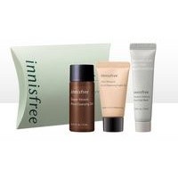 ［innisfree］濟州島火山泥毛孔調理潔顏泡泡 濟州島火山泥毛孔潔淨鎮靜面膜 超級火山泥毛孔潔淨卸妝油 洗卸組旅行組