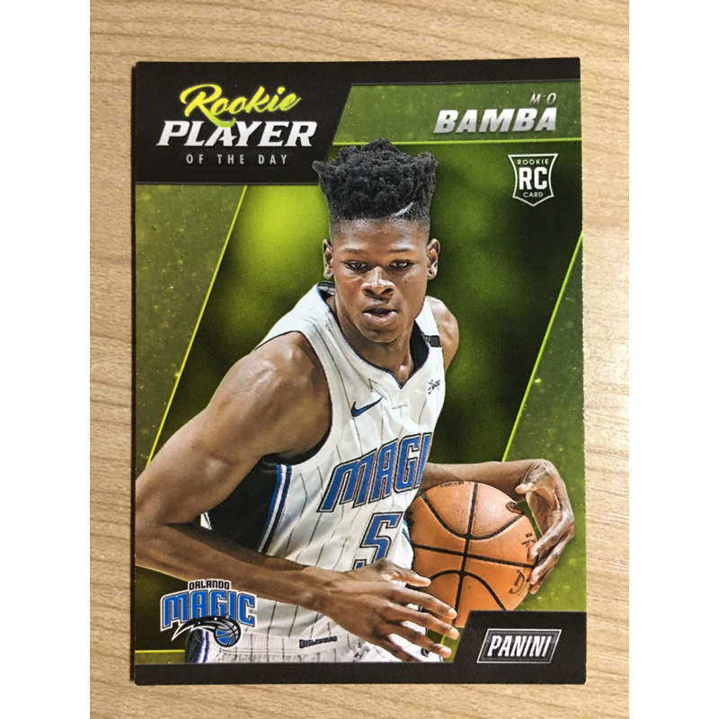 player of the day 18-19 MO BAMBA RC 新人卡 nba 球員卡 魔術 76人