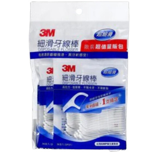 3M 細滑牙線棒 超值量販包(144支) 超細滑牙線棒