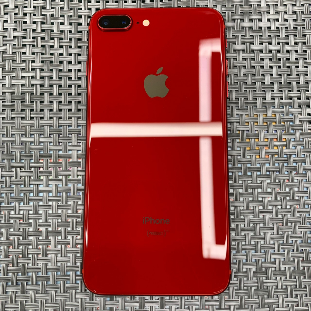 【Apple】iphone 8+ 256G 紅 電池健康度100% 95成新 中古機 二手機 學生機 備用機 隨機贈品