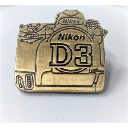 【玖華攝影器材】NIKON D3 D300 相機造型勳章 相機胸章 造型胸章 勳章 胸章