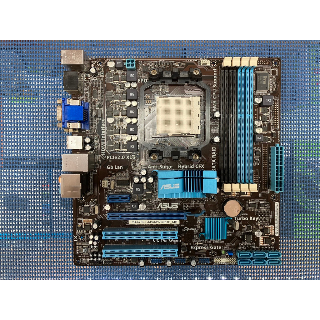 ◣LA.DI.DA◢ 二手良品 asus 華碩 M4A78LT-M  AM3腳位 主機板 M288