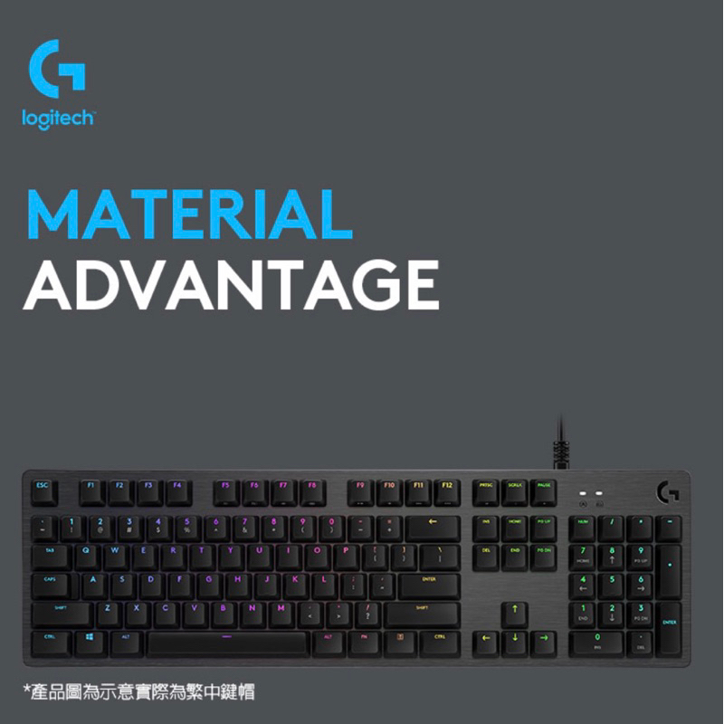 羅技 青軸 鍵盤 G512 RGB 機械遊戲鍵盤 全新 現貨