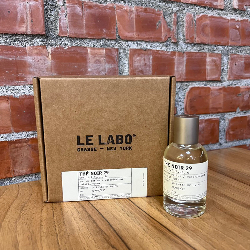 (2手近全新)Le labo 29 the noir 黑茶 50ml 香水