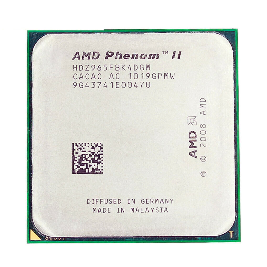 AMD Phenom II X4 965 3.4G L3 6MB AM3 四核心 黑盒 CPU