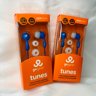 現貨🔥全新藍色GoGear耳道式耳機GEP2000 有線耳機 藍色耳機 運動耳機 GoGear耳機 手機影音