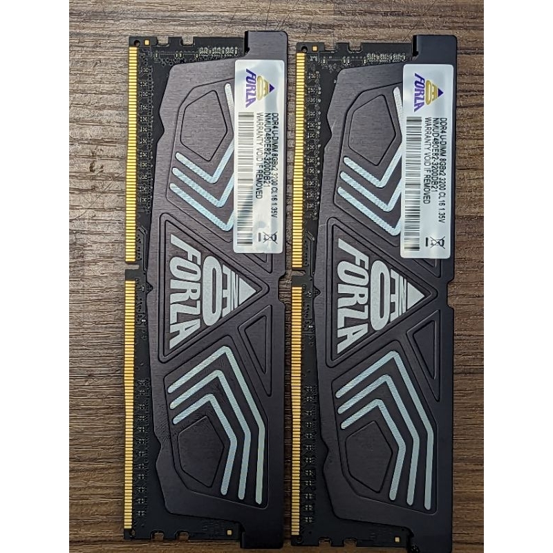 Neo Forza 凌航 FAYE DDR4 3600 16G(8G*2) NMUD480E82-3200DB21