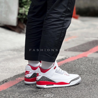 【Fashion SPLY】Air Jordan 3 Retro Fire Red 爆裂紋 老屁股 DN3707-160