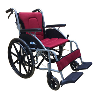 來而康 富士康 機械式輪椅 FZK-2500 弧形(中輪) 手動輪椅 外出輪椅 輪椅補助B款 贈 輪椅置物袋