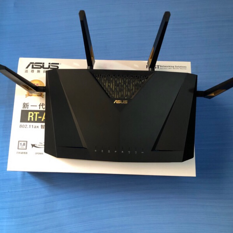 華碩 ASUS AX86U AX6000 WIFI6 高階路由器