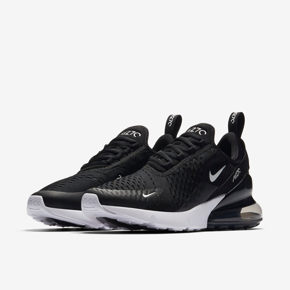 S.G W NIKE AIR MAX 270 AH6789-001 黑白 氣墊 襪套鞋 運動鞋 休閒鞋 女鞋