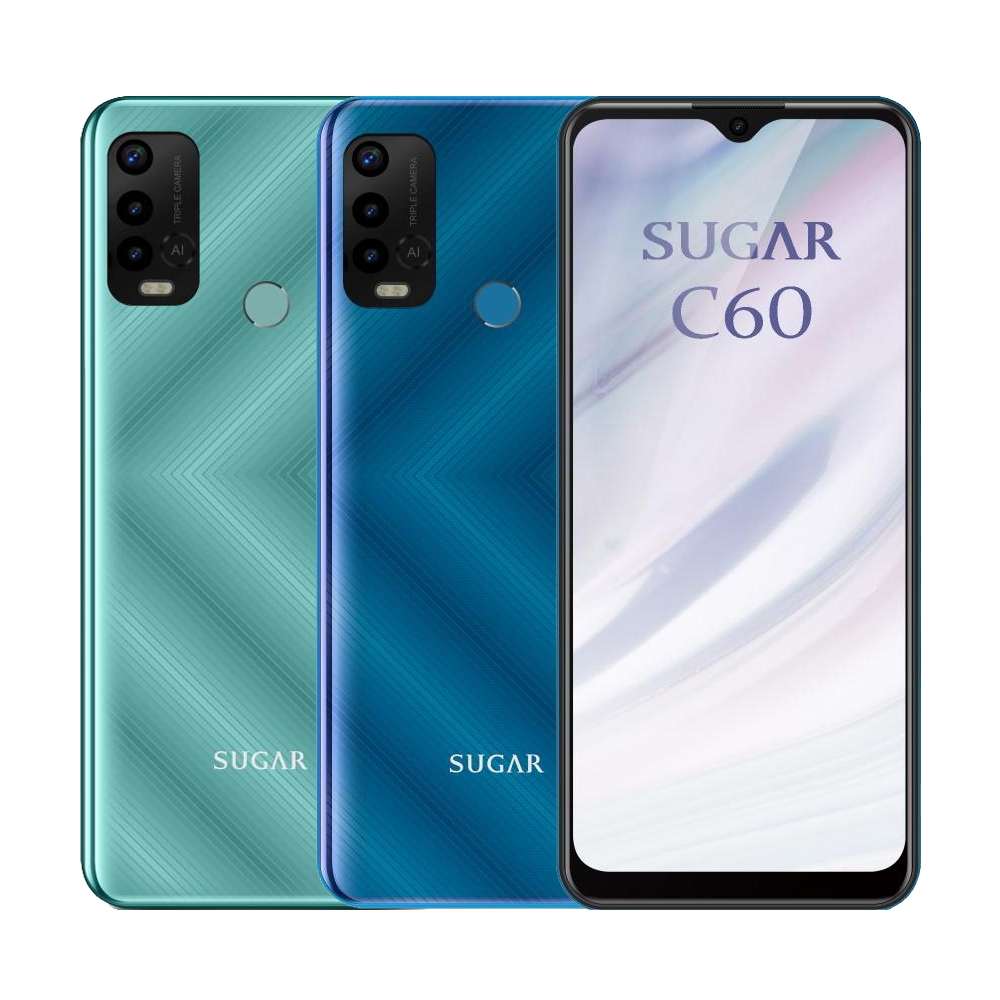 SUGAR C60 (4G/64G)高山青|澗水藍 6.82吋智慧型手機 全新機