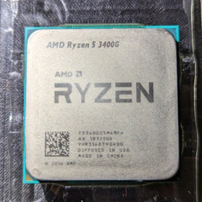 [免運][台灣現貨][二手][保固30天] AMD Ryzen 5 3400G 四核八線 處理器 CPU 無散熱器