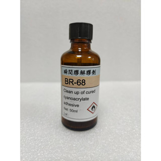 膠的專家 BR68 瞬間膠解膠劑, 效果媲美樂泰SF768、瞬間膠去除劑、瞬間膠處理劑、三秒膠快乾專用