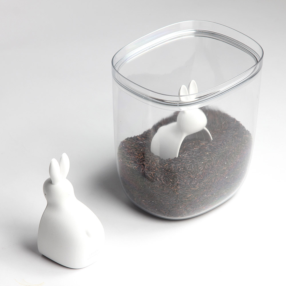 【QUALY】邦妮兔-儲米箱(3.5L/7L)《屋外生活》收納盒 米桶 米杯