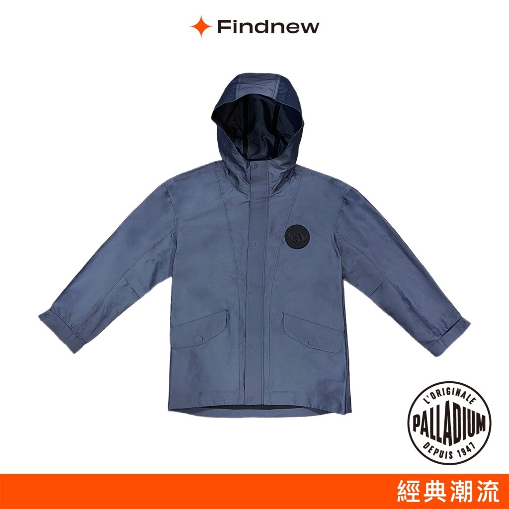 PALLADIUM 防潑水風衣外套 藍紫色 男款 107739-030【Findnew】