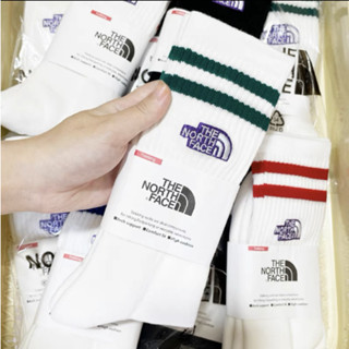 《實物在臺》北面 日系 THE NORTH FACE 襪子 運動純棉 毛巾底 長筒 北面男女襪