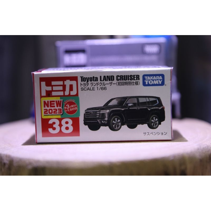 TOMICA 多美 38 TOYOTA  LAND CRUISER 初回 豐田 新車貼 無集點貼紙