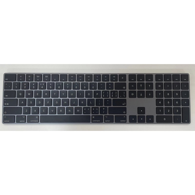 蘋果 巧控鍵盤 黑色 Magic Keyboard 2 含數字鍵盤 美式英文 USB 充電 展示機 95新 保固90天
