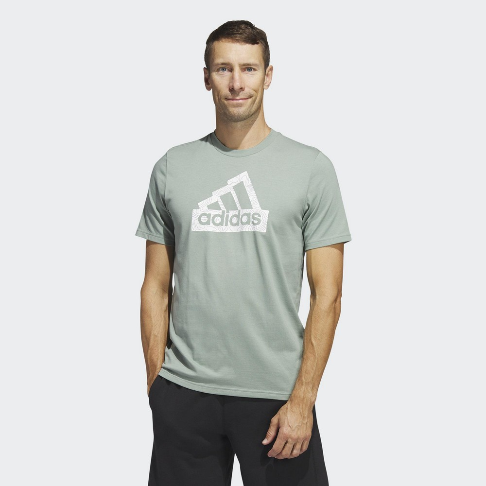 ADIDAS 短袖上衣 M CITY E TEE 男 H49667 綠