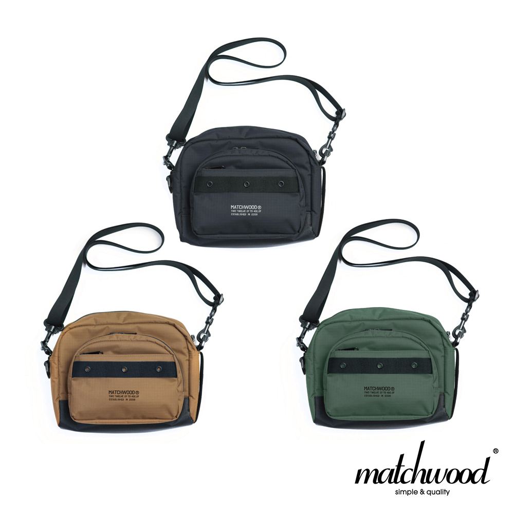 【Matchwood】 Brave Shoulder Pouch Bag 隨身小包 軍事側背包 3色 SP-012