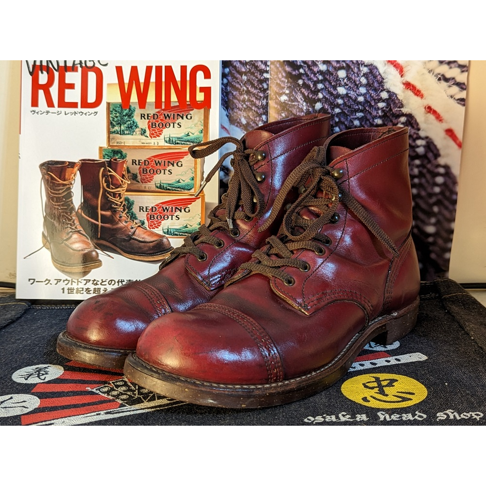 red wing 8012 酒紅 傘兵靴 iron ranger munson 9011 升級款