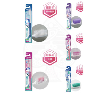 日本獅王牙刷 細潔牙刷 標準型 / 小頭 / 牙周抗敏 / 螺旋極淨 / 超柔護齦