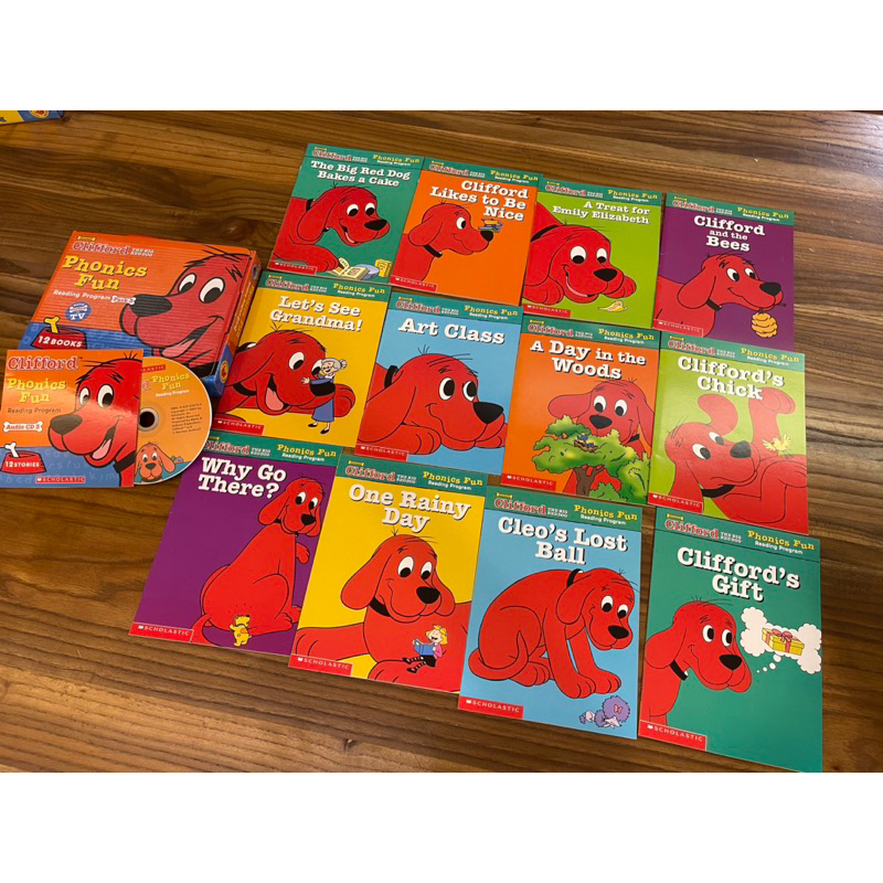 [二手］Clifford Phonics Fun: Reading Pack 3 Audio CD