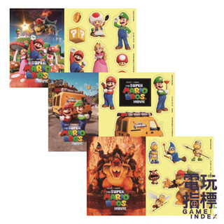【電玩指標】十倍蝦幣 NS Switch 任天堂 特典 超級瑪莉兄弟電影 特點 貼紙 瑪利歐 電影 瑪莉歐 馬力歐 電影