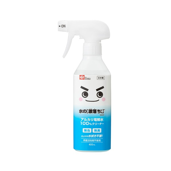 【激落君】鹼性電解水去污噴劑400ml(日本製)( LEC045101) 123元