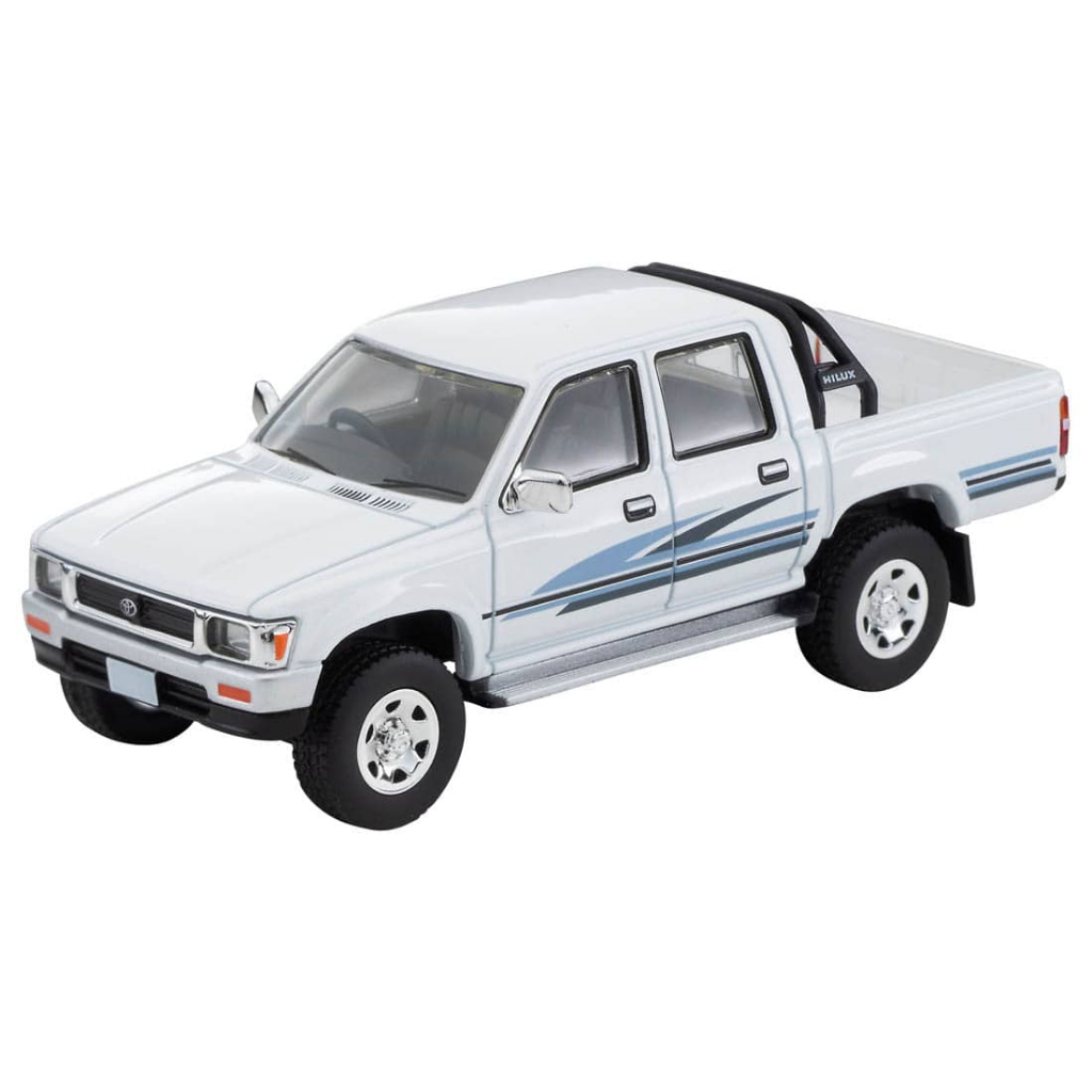 TOMYTEC LV-N256b HILUX 4WD PICK UP Double Cab SSR 白 1991