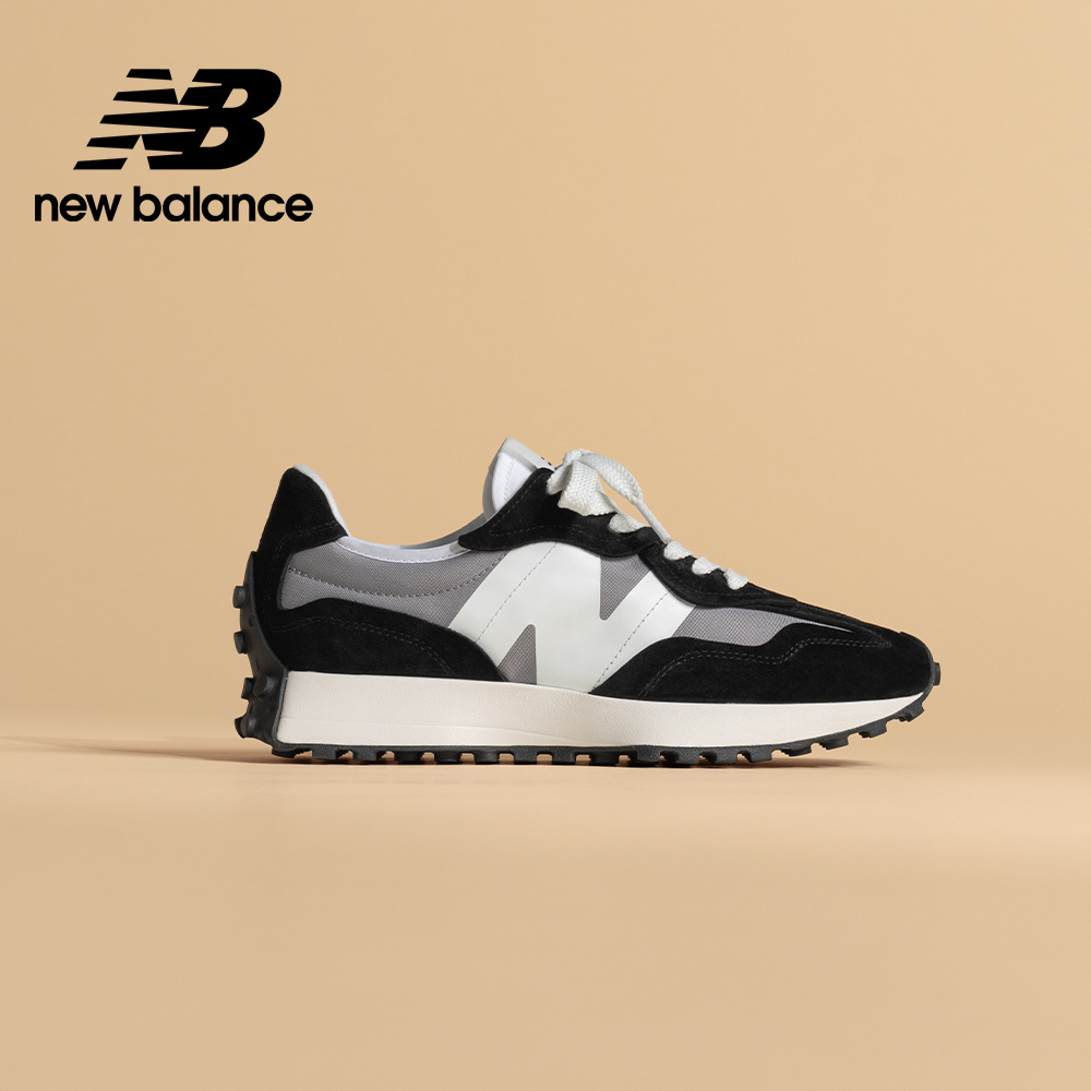 【New Balance】 NB 復古運動鞋_中性_黑灰色_U327WEC-D楦 327