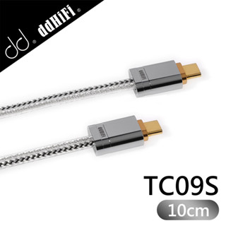 【風雅小舖】【ddHiFi TC09S Type-C(公)轉Type-C(公)OTG線(10cm)】可連接手機/電腦
