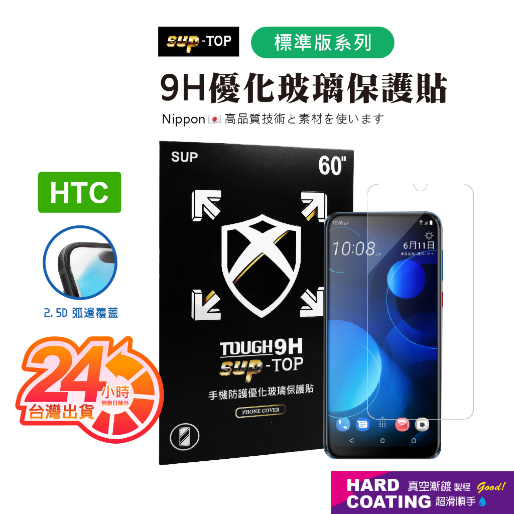 亮面標準版 適用HTC U23 Pro Desire 22 pro D19+  U12 Life U11 保護貼 玻璃貼