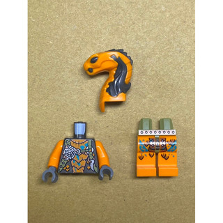 LEGO 樂高 人偶 橘色 蛇兵 忍者系列 71759 71761 71762 71765