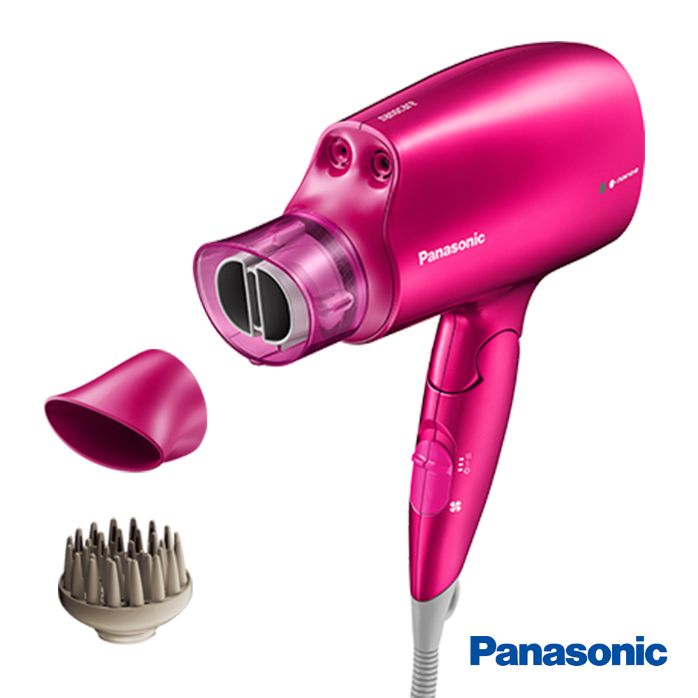 Panasonic 奈米水離子吹風機(桃粉) EH-NA46-VP 加碼送 EH-2N02-C 吹風機專用烘罩