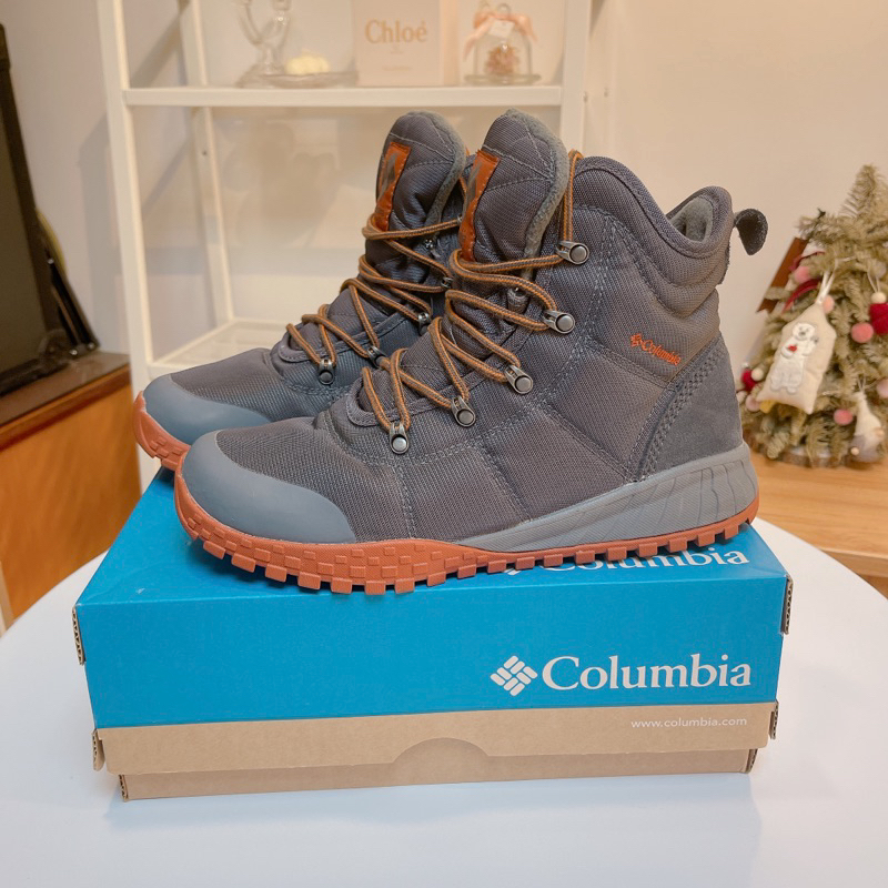 全新 Columbia 登山鞋 FAIRBANKS OMNI-HEAT 防水 滑雪 高筒 男鞋