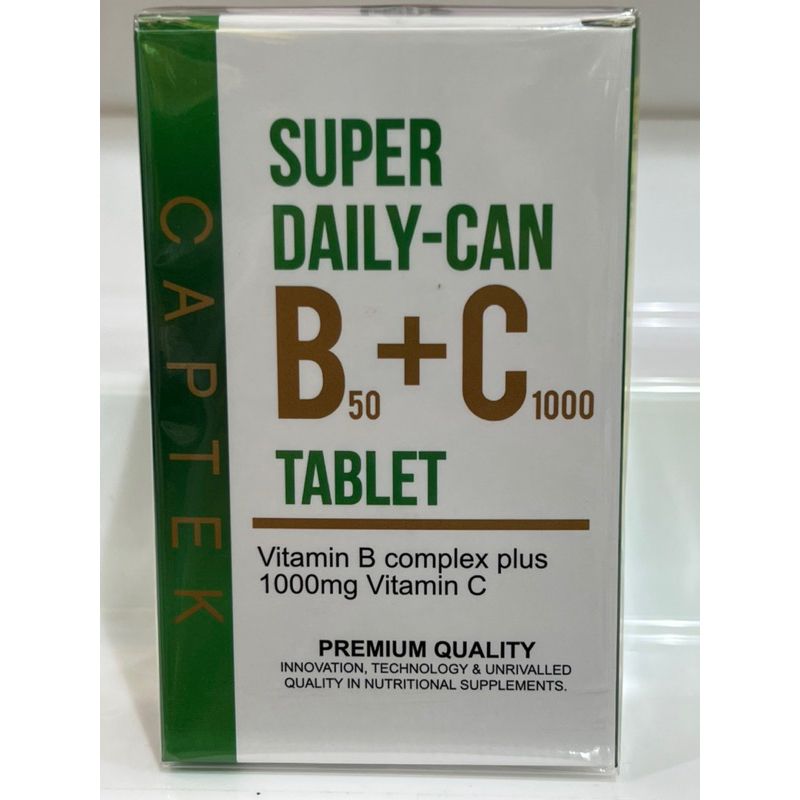 Super Daily-Can B+C 天天能 B+C錠 買5送1