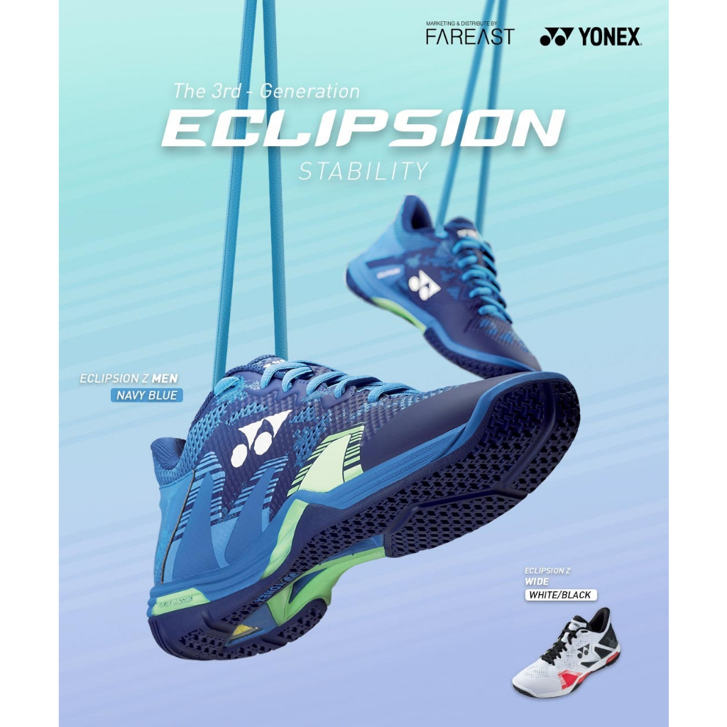 YONEX 羽球鞋 羽毛球鞋 ECLIPSION Z3 穩定 敏捷 舒適性 SHB-ELZ3M 019 大自在
